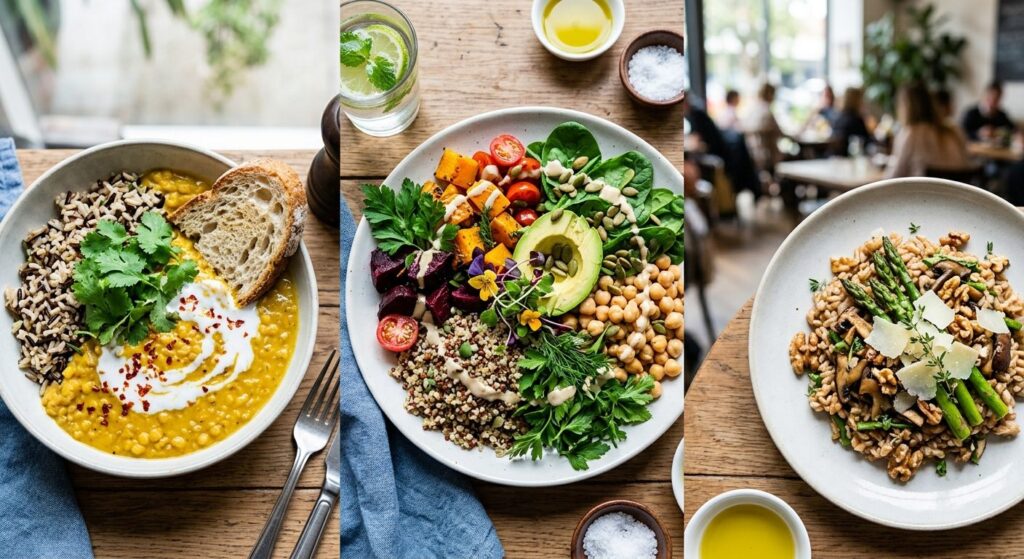 Vegetarisk mat: Både smakrik och näringsrik på restaurang och hemma