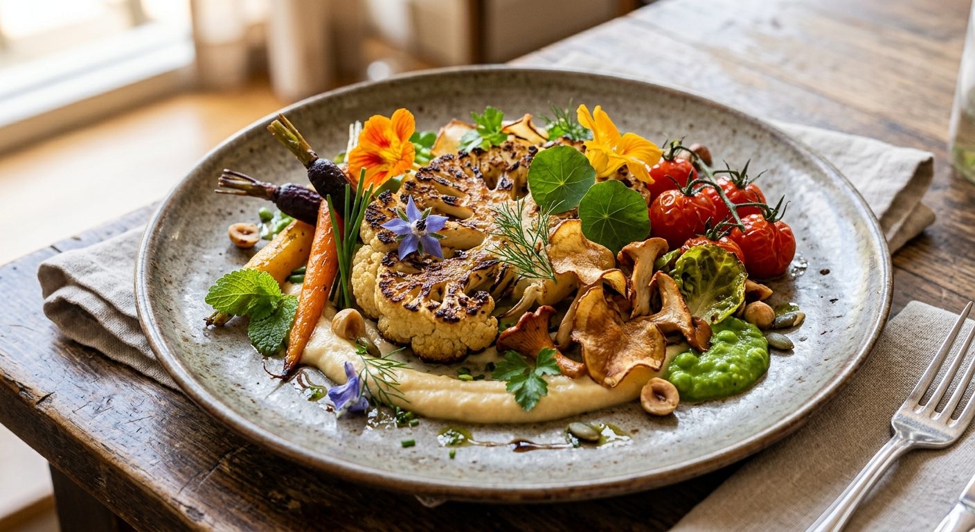 Vegetarisk mat: Både smakrik och näringsrik på restaurang och hemma